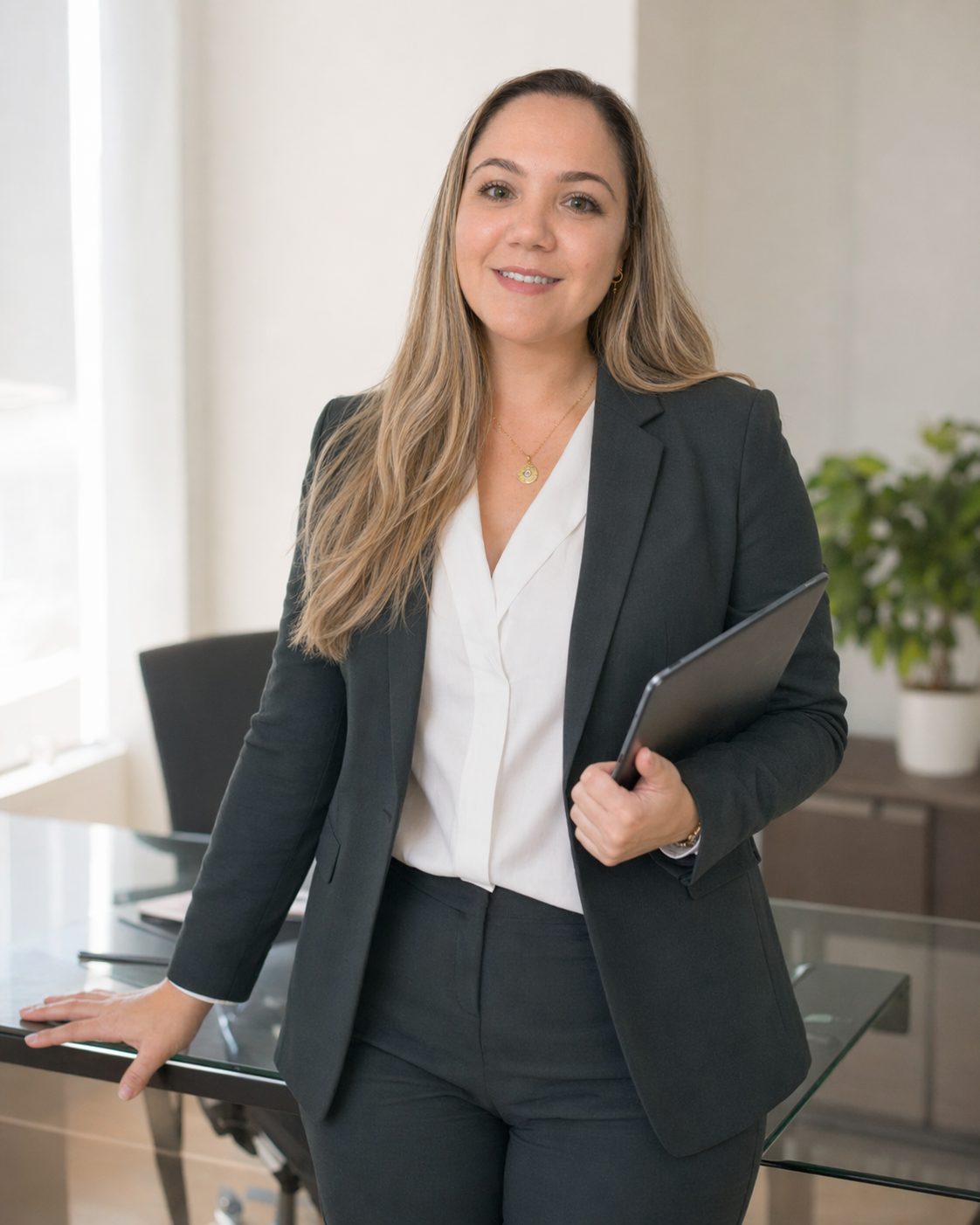 Aline Moraes de Abreu, enfermeira oncológica e PhD, em ambiente hospitalar