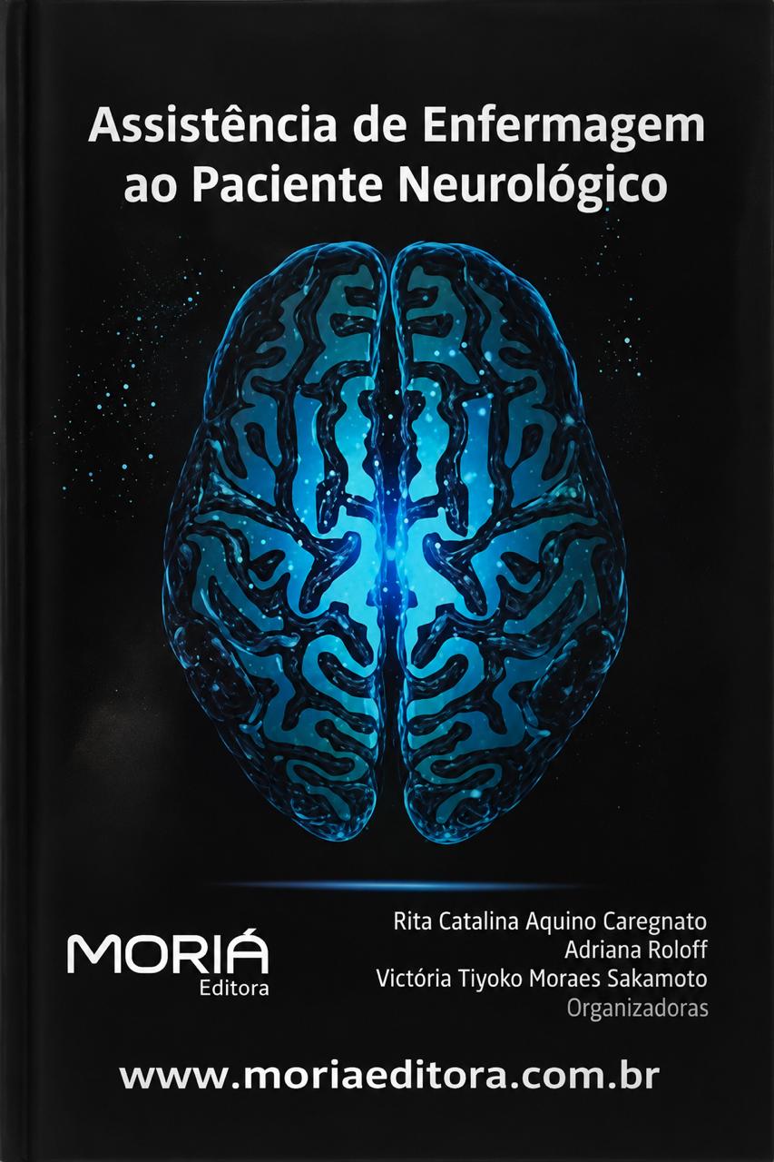 Capa do livro Assistência de Enfermagem ao Paciente Neurológico, Moriá Editora